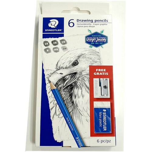 Staedtler Lumografski svinčniki Design Journey, 6 kosov Slike