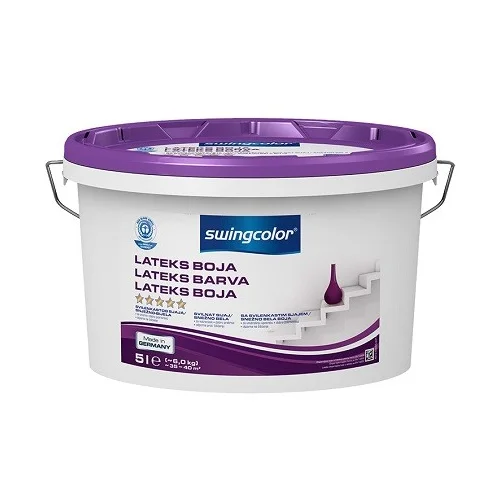 SWINGCOLOR lateks boja (bijele boje, 5 l)