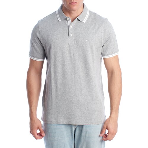 Michael Kors Polo majice kratki rokavi OF15FY220B-GREY Siva Cene