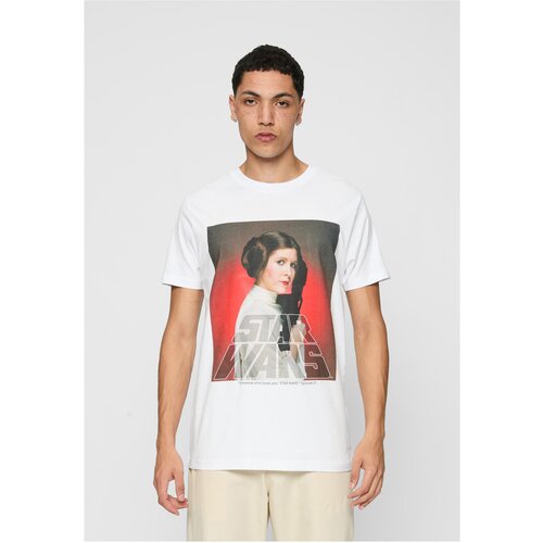Merchcode Princess Leia Tee from Star Wars White Slike