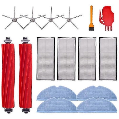 INORCO glavna krtaa stranska krtaa hepa filter mop krpa zdruljiva s xiaomi roborock s7, (22024032) Slike
