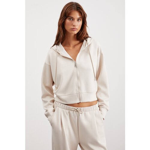 Grimelange JILL Relaxed Vanilla Sweatshirt Slike