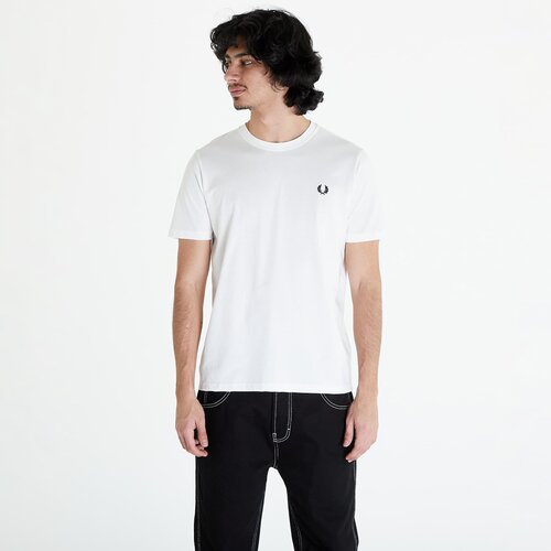 Fred Perry Crew Neck T-Shirt Snow White Bijela Slike