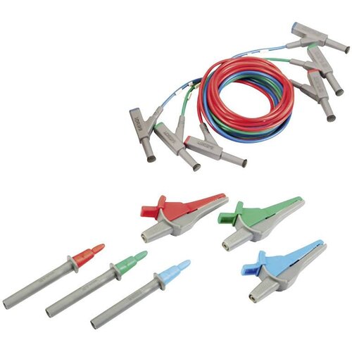 Beha Amprobe Varnostni merilni kabel-set [ vtič 4 mm\, vtičnica 4 mm - krokodil sponka\, testna konica\, vtič 4 mm] PROINSTALL, (20461367) Cene