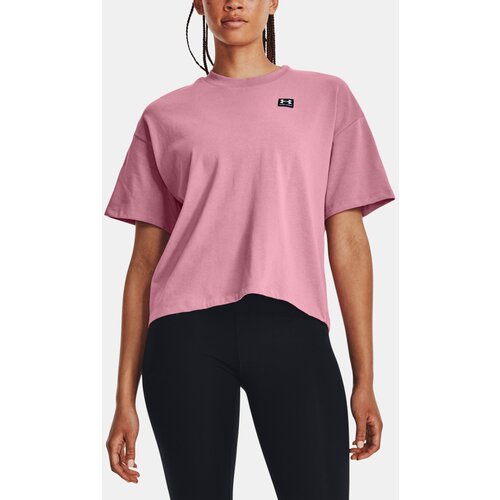 Under Armour T-Shirt UA W LOGO LC OVERSIZED HW SS-PNK - Women Slike