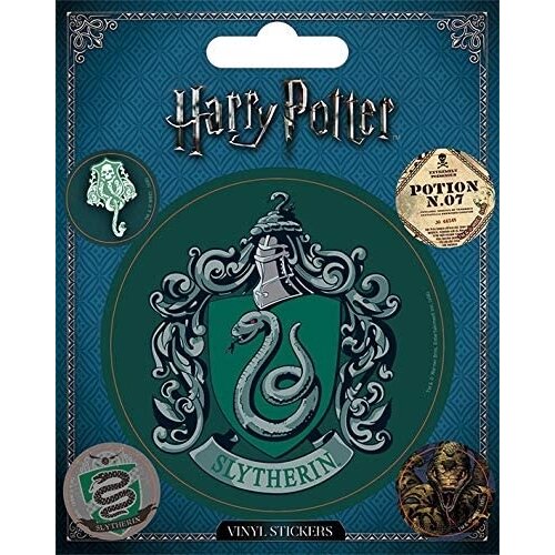 HARRY POTTER Slytherin vinilna nalepka Pyramid Cene
