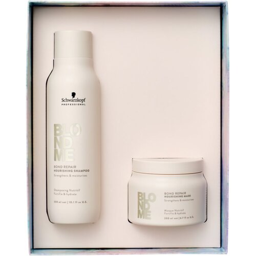 Schwarzkopf Professional Blondme Bond Repair Set poklon set za plavu kosu Slike