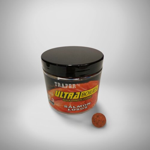 TRAPER Ultra Boilies Boile za pecanje, 16mm, Losos, 100g Cene