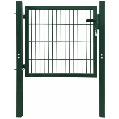  Vrata za ogradu od čelika 103 x 150 cm zeleni