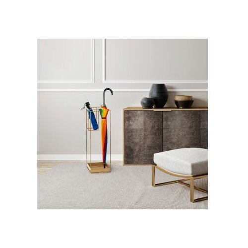 Aberto Design Stalak za ki&amp;scaron;obran Semsiye-008, 20x20x61 cm, Zlatne boje Slike