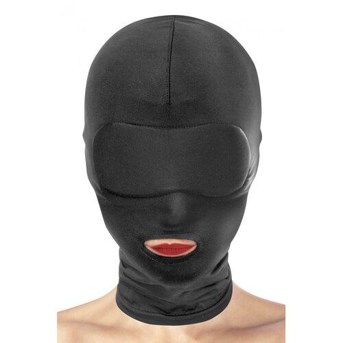 Fetish Tentation Spandex Maska 1 črna odprtina, (21084833) Slike