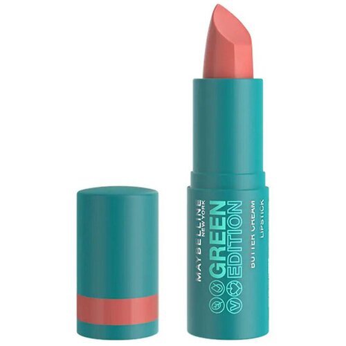 Maybelline Lipstick Butter Cream Green Edition - 13 Shell Ružičasta Slike