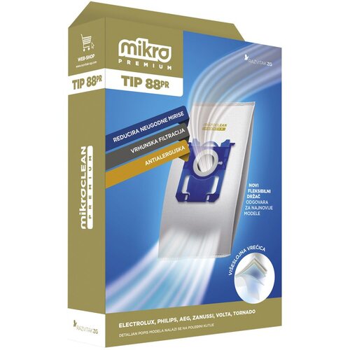MIKRO Sintetičke vrećice za Electrolux E201S, E200S; Philips FC8022/04 Slike
