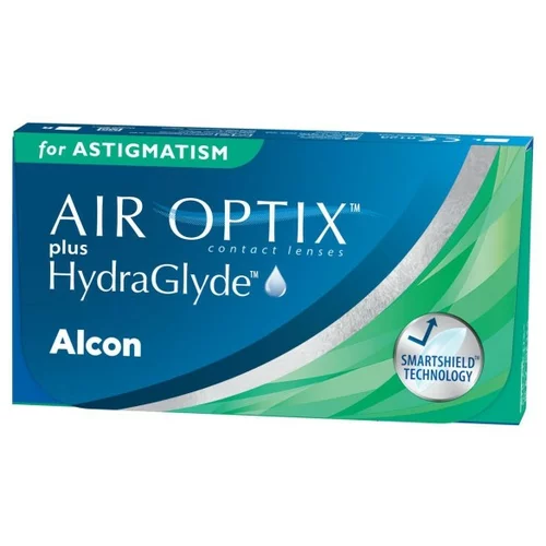 Air Optix Mjesečne plus HydraGlyde za Astigmatizam (6 leća)