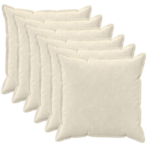  Presvlaka za jastuk 6 pcs HOUTEN Krem 70 x 70 cm Slike