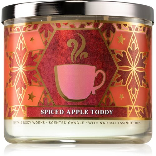 Bath &amp;amp; Body Works Spiced Apple Toddy mirisna svijeća II. 411 g Slike