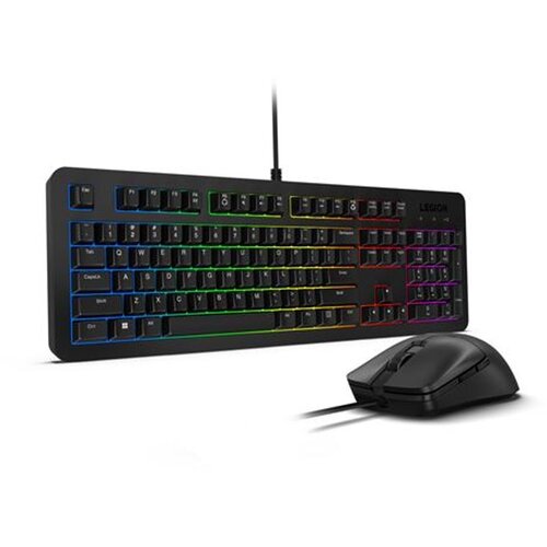 Lenovo Legion KM310 RGB gaming set tipkovnice i mi&amp;scaron;a, žičani, US raspored (GX31N91913) Slike