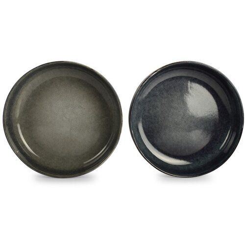 Salt&amp;amp;Pepper Zelen/moder servirni krožnik iz kamenine &amp;oslash; 28 cm Meridian &amp;ndash; Slike