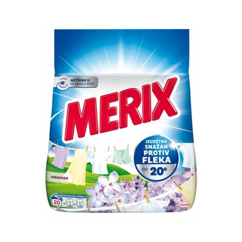Merix deterdžent za veš jorgovan 20WL 1.5KG Cene