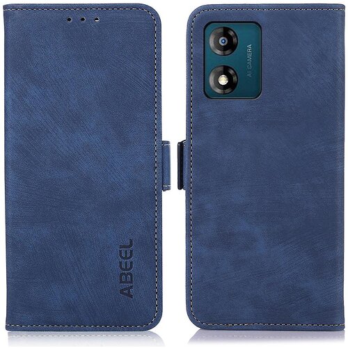 INORCO ABEEL Za Motorola Moto E13 4G retro telefonska torbica stojalo denarnica proti padcu usnjen ovitek za telefon, (22034575) Slike