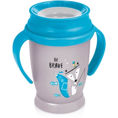 Lovi Indian Summer Junior 360° šalica s ručkama 9+ m Boy 250 ml Cijene