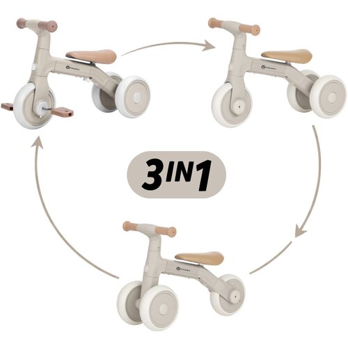 Petite&amp;amp;Mars Balans bicikl Bingo 3 u 1, Ivory White Slike