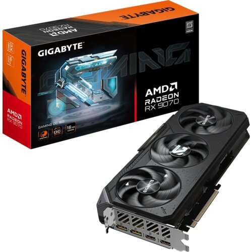  grafična kartica gigabyte radeon rx 9070 gaming oc 16G, 16GB GDDR6, pci-e 5.0 Slike