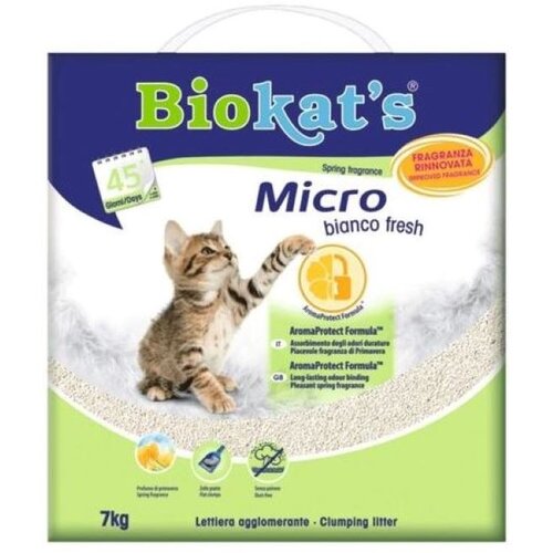 Gimborn grudvajući pesak za mačke Biokat’s Micro Fresh 7 kg Cene