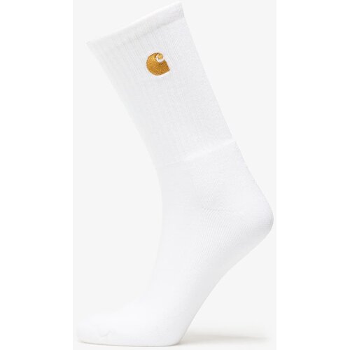 Carhartt WIP Nogavice Chase Socks White/ Gold Universal Slike