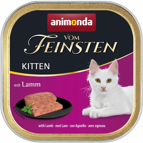 Animonda Varčno pakiranje vom Feinsten Kitten 36 x 100 g - Z jagnjetino