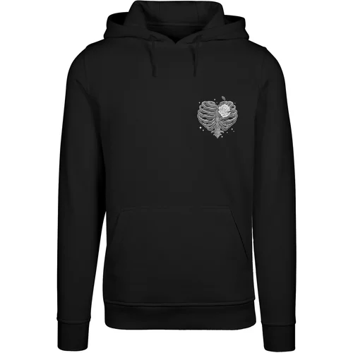 Mister Tee Sweater majica 'Heart Cage' siva / svijetlosiva / crna