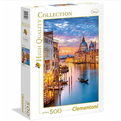 Clementoni Puzzle 500 Hqc Lighting Venice Slike