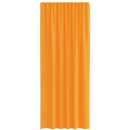 Voile zavjese s džepovima za &amp;scaron;ipke 2 kom. narančaste Narančasta 140 x 225 cm Slike