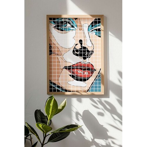 Wallity Uokvirena slika Popkare21, 33x48 cm Cijene
