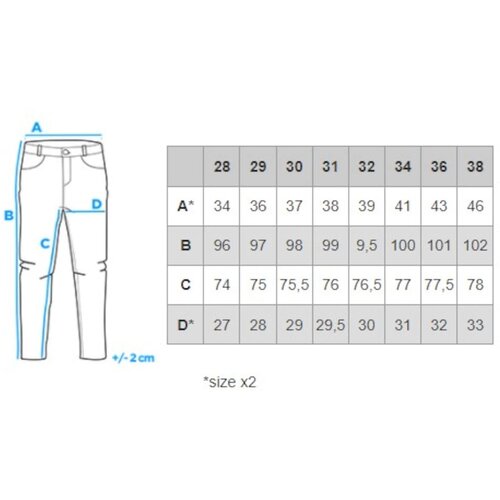 Edoti Moške kavbojke P1101 Cene