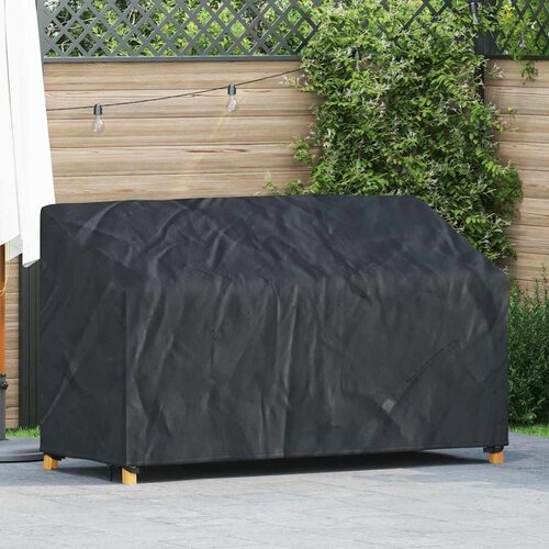 vidaXL Pokrivač za vrtnu klupu Crna 165 x 70 x 65 / 94 cm 420D tkanina Cijene