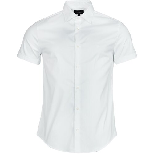 Emporio Armani Srajce s kratkimi rokavi 8N1C91 Bela Slike