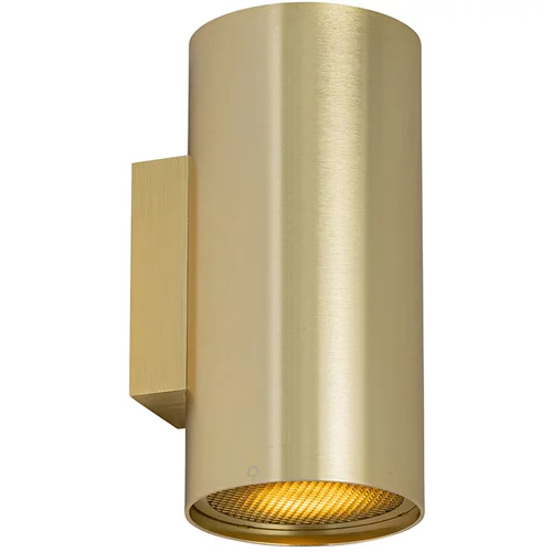 QAZQA Dizajnerska stenska svetilka zlata okrogla 2-svetlobna - Sab Honey