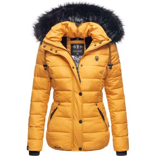 Navahoo Ženska zimska jakna Zuckerbiene, Rumena Slike