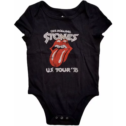 The Rolling Stones Košulja US Tour '78 Unisex Black 1,5 godina