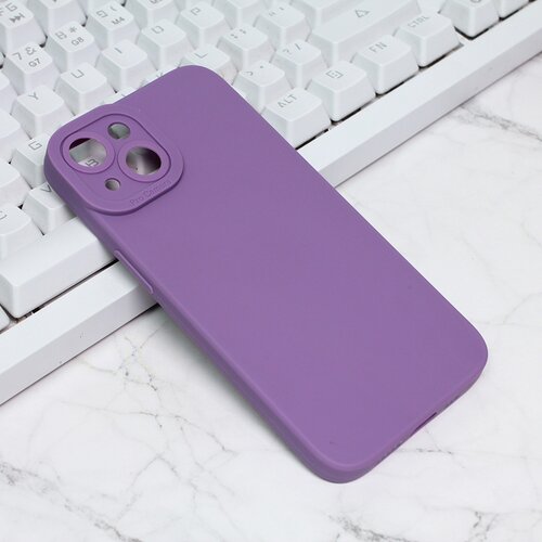 Torbica silikon pro camera za iphone 14 6.1 ljubicasta Slike