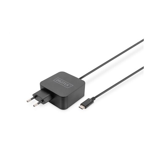 Digitus Notebook Charger USB-C Power supply 65W PD3.0 | DA-10071 | Black Slike