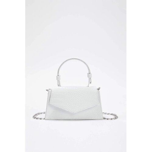 TRENDYOLMILLA TRENDYOL ženska torba model Twoaw25Oc00001, bela/bela Slike