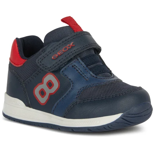 Geox Nizki čevlji B Rishon Boy B360RA 054FU C0735 Navy/Red