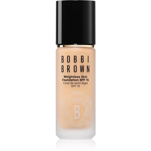 Bobbi Brown Weightless Skin Foundation SPF 15 dolgoobstojen tekoči puder z vlažilnim učinkom odtenek Natural Tan 30 ml Slike