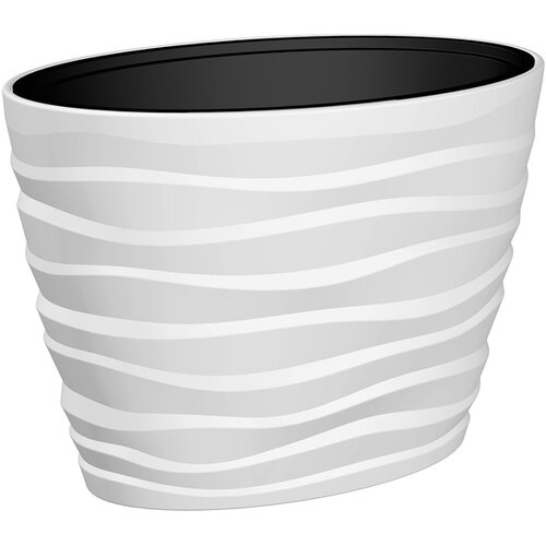 BLUMAX PVC tegla BORA OVAL 60x39x58h BIJELA Cijene