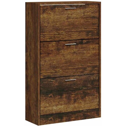  za cipele boja hrasta 63x24x103 cm konstruirano drvo Slike