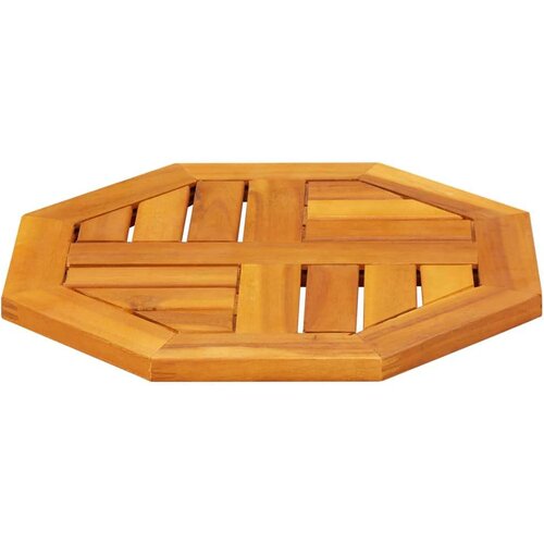VidaXL Stolna ploča 40x40x2 cm osmerokutna od masivnog drva bagrema Slike