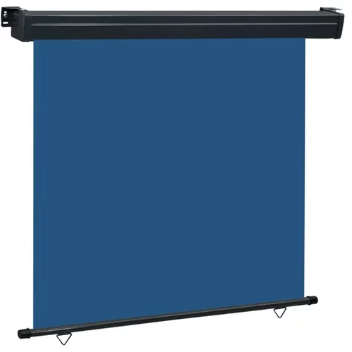  Balkonska stranska tenda 160x250 cm modra