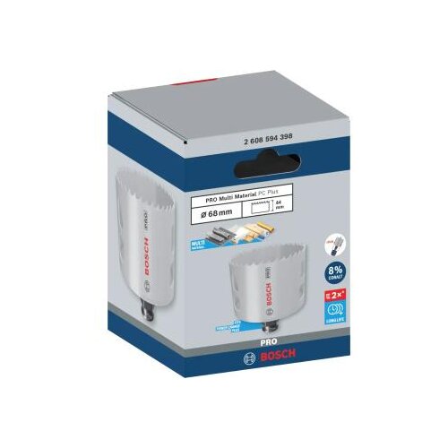 Bosch Kruna za bu&amp;scaron;enje rupa u drvu BiM Progressor (Promjer: 68 mm, HSS bimetal) Slike